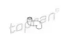 Фото Патрубок радіатора (нижний) Opel Astra F/Vectra A 1.4-2.0 -98 TOPRAN / HANS PRIES (205721) зображення 2