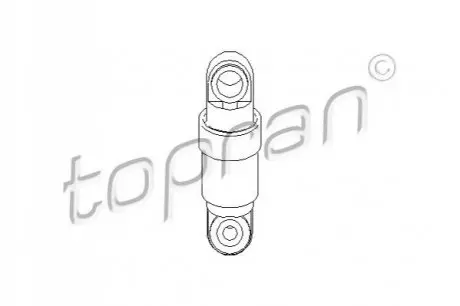 Амортизатор натяжника TOPRAN / HANS PRIES 205 754 Купити в Україні