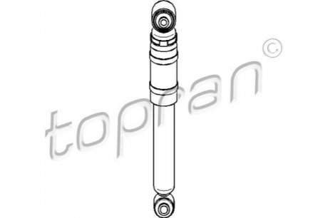 Амортизатор TOPRAN / HANS PRIES 206060