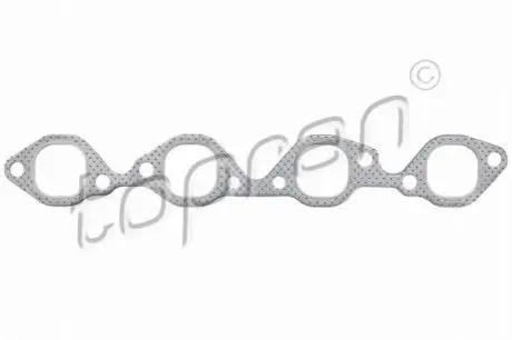 Прокладка колектора випускного Opel Astra/Vectra/Kadett/Combo 1.5/1.6/1.7D 80-01 TOPRAN / HANS PRIES 206186