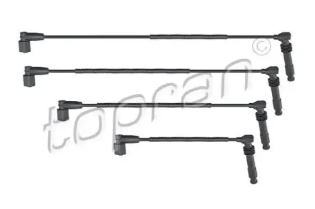 Провід запалювання Opel Astra F 1.6i 16V 94-98 (к-кт) TOPRAN / HANS PRIES 206242