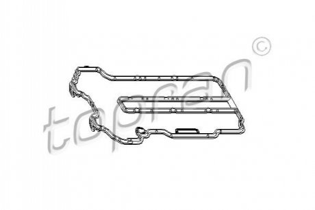 Прокладка клапанной крышки TOPRAN / HANS PRIES 206530 (фото 1)