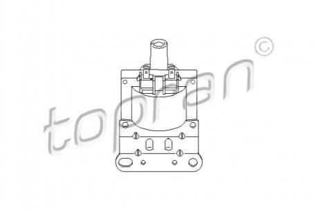 Котушка запалення TOPRAN / HANS PRIES 206636 (фото 1)
