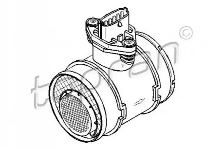 Датчик прохождения воздуха OPEL ASTRA G 1,7CDTi/ COMBO 1,3CDTi; 1,7CDTi 04- TOPRAN / HANS PRIES 207187 Купить в Украине