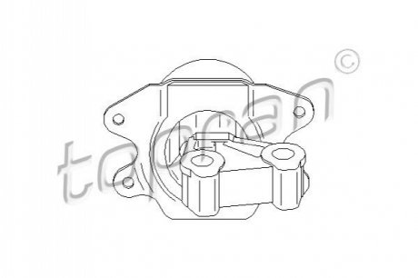 Подушка двигуна TOPRAN / HANS PRIES 207561