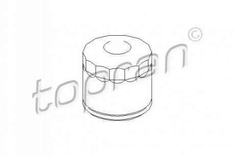 Фильтр масла TOPRAN / HANS PRIES 207580