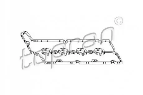 Прокладка кришки клапанів Chevrolet Aveo/Opel Astra H 1.6/1.8 05 TOPRAN / HANS PRIES 207621