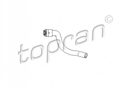 Шланг радіатора TOPRAN / HANS PRIES 207 687 (фото 1)