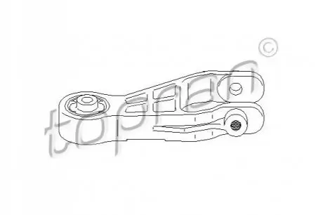 Фото Опора двигуна (задня) Opel Combo 1.3CDTI/1.6 03- TOPRAN / HANS PRIES (207753) зображення 1