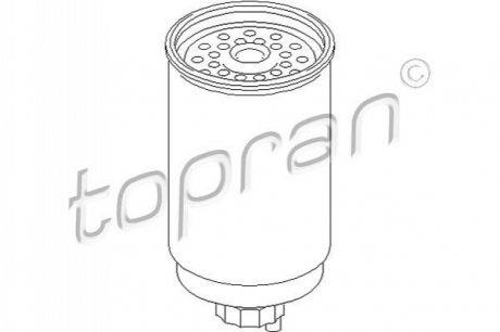 Фильтр топлива TOPRAN / HANS PRIES 300352