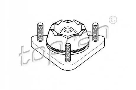 Подушка амортизатора передн Лів/Прав BMW 5 (E34) FORD TRANSIT, TRANSIT TOURNEO 2.0-2.9 04.90-12.00 TOPRAN / HANS PRIES 301403 Купити в Україні