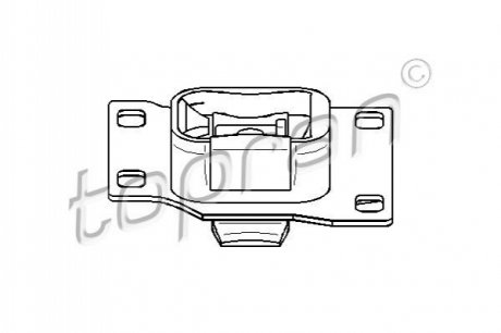 Подвеска, КПП TOPRAN / HANS PRIES 301806