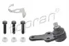 Опора кульова (передня/знизу) Ford Fiesta III/IV 89-03/Ka 96-08/Puma/Mazda 121 III 96-03 (d=16.5mm) TOPRAN / HANS PRIES (301852) зображення 1
