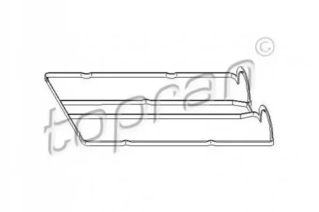 Прокладка кришки клапанів Ford Focus 1.4/1.6 98-11 TOPRAN / HANS PRIES 301878