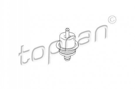 Регулятор тиску подачі палива TOPRAN / HANS PRIES 301901 (фото 1)