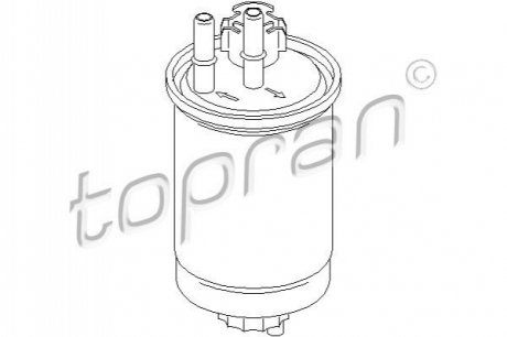 Фильтр топлива TOPRAN / HANS PRIES 302129 (фото 1)
