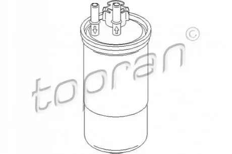 Фільтр паливний Ford Mondeo 2.0 TDCI/TDDI 16V 00-07 TOPRAN / HANS PRIES 302132