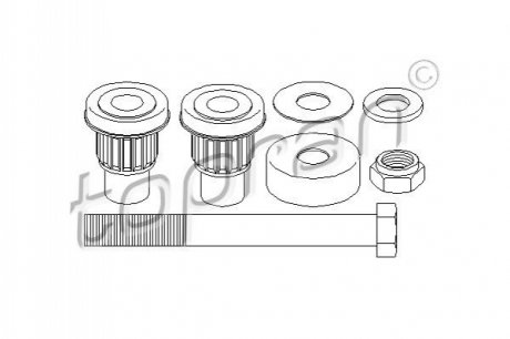 Ремкомплект системы рулевого управления TOPRAN / HANS PRIES 400086