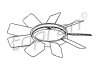 Крыльчатка вентилятора TOPRAN / HANS PRIES 401000 (фото 1)