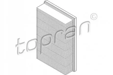 Фільтр повітряний MB E-class (W210) 2.0-4.3i 95-03 TOPRAN / HANS PRIES 401037