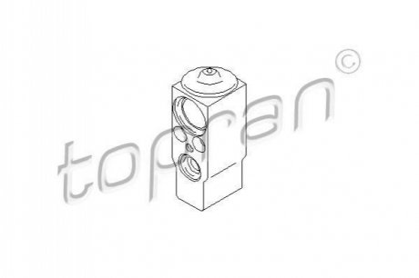 Розширювальний клапан, кондиціонер TOPRAN / HANS PRIES 401271 (фото 1)