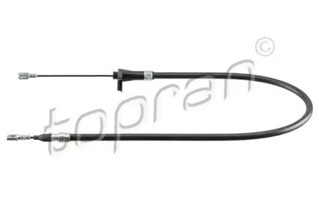 Трос ручника (задній) MB 190 (W201) (1054/820mm) (R/L) TOPRAN / HANS PRIES 401281 Купити в Україні