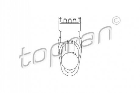 Датчик положения распредвала TOPRAN / HANS PRIES 407869