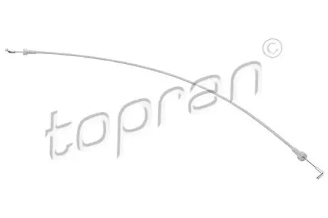 Трос, Механізм розблокування дверей TOPRAN / HANS PRIES 410264 Купити в Україні