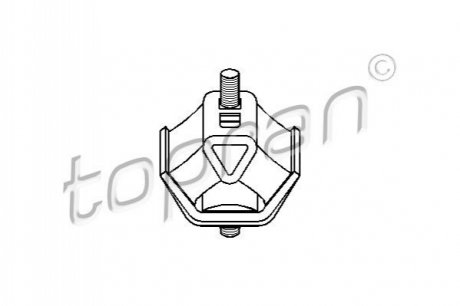 Подушка двигателя TOPRAN / HANS PRIES 500001