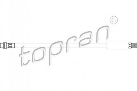 Тормозной шланг TOPRAN / HANS PRIES 500195