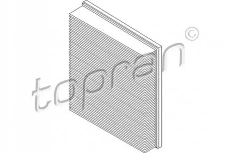 Фильтр воздушный TOPRAN / HANS PRIES 500235