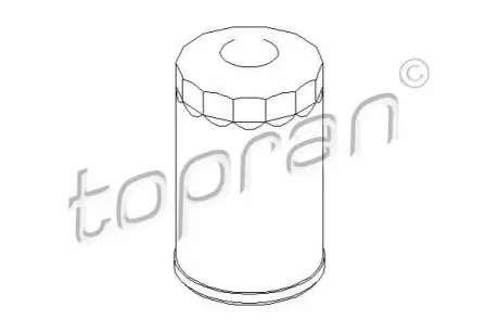 Фільтр масляний BMW 3 (E30) 1.8/2.0i 82-91 (M20/M10) TOPRAN / HANS PRIES 500726
