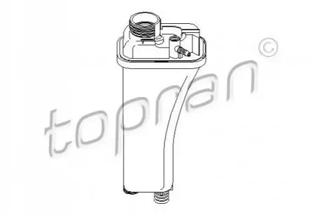 Бачок розширювальний BMW 3 (E36)/5 (E39) 2.0-2.8ii 90-03 TOPRAN / HANS PRIES 500790