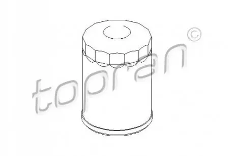 Фільтр масляний Ford Ranger/Mazda B-Serie/Toyota Avensis/Hiace/Hilux/Land Cruiser 2.0D-4.2D 81-07 TOPRAN / HANS PRIES 501072