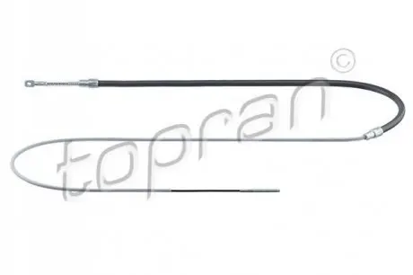 Трос ручного гальма TOPRAN / HANS PRIES 501093