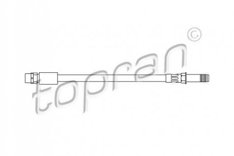 Тормозной шланг TOPRAN / HANS PRIES 501128