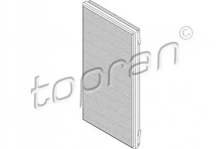 Фільтр салону BMW X5 (E53) 00-06/Range Rover 02-12 TOPRAN / HANS PRIES 501187
