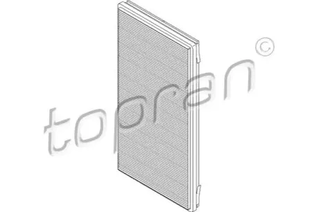 Фільтр салону BMW X5 (E53) 3.0D/Range Rover 4.2/4.4/3.0D (вугільний) TOPRAN / HANS PRIES 501188 Купити в Україні