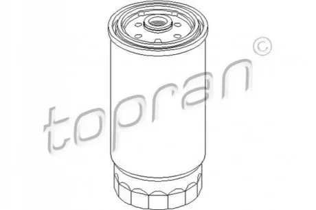 Фільтр паливний BMW 3 (E36)/5 (E34/E39)/7 (E38) 2.5D 91-04 (M51) TOPRAN / HANS PRIES 501194