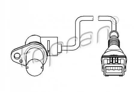 Фото Датчик положения коленчатого вала TOPRAN / HANS PRIES (501441) изображение 1