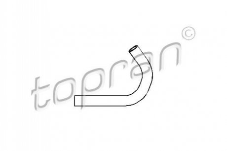Гидравлический шланг, рулевое управление TOPRAN / HANS PRIES 501555