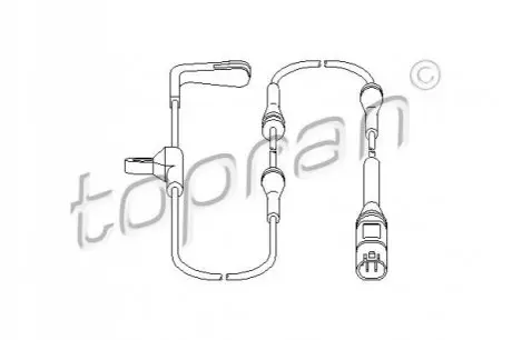 Датчик гальмiвних колодок TOPRAN / HANS PRIES 501616 Купити в Україні