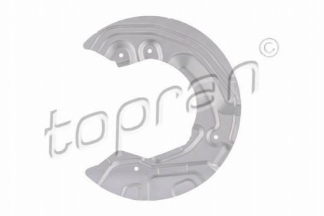 Защита тормозного диска TOPRAN / HANS PRIES 503000 (фото 1)