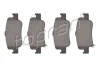 Колодки тормозные (задние) Toyota Auris 06-/Corolla 1.3-2.0D 12- (Bosch) Q+ TOPRAN / HANS PRIES (600593) изображение 1