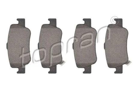 Колодки тормозные (задние) Toyota Auris 06-/Corolla 1.3-2.0D 12- (Bosch) Q+ TOPRAN / HANS PRIES 600593