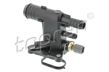 Фланець охолоджуючої рідини FORD FOCUS C-MAX, FOCUS II, FOCUS III, TRANSIT LAND ROVER DISCOVERY III, DISCOVERY SPORT, FREELANDER 2, RANGE ROVER EVOQUE 1.6D-2.7D 04.04 TOPRAN / HANS PRIES 601318