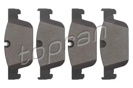 Колодки гальмівні (передні) Volvo S60 III/S90 II/ V60 II/ XC60 II TOPRAN / HANS PRIES 601359 Купити в Україні