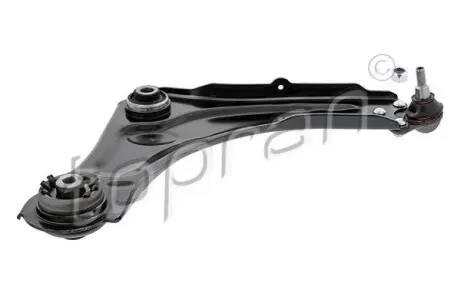 Важіль підвіски (передній) (R) Renault Scenic III/Megane III 08- (17.2mm) TOPRAN / HANS PRIES 629721 Купити в Україні