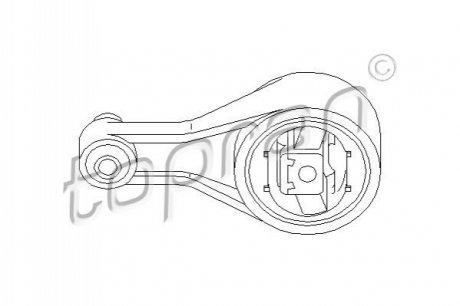 Подушка двигателя TOPRAN / HANS PRIES 700322