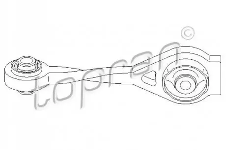 Фото Подушка КПП Renault Kangoo 1.9dTi 00- (косточка) TOPRAN / HANS PRIES (700328) зображення 1